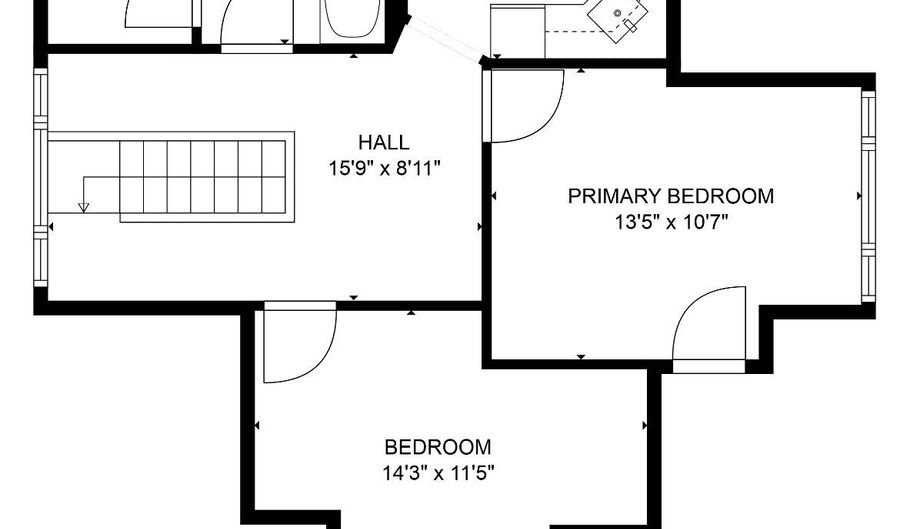 165 E MT PLEASANT 3RD FLOOR, Ambler, PA 19002 - 2 Beds, 1 Bath