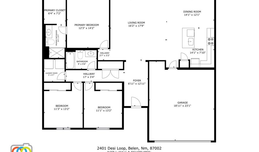 2401 DESI Loop, Belen, NM 87002 - 3 Beds, 2 Bath