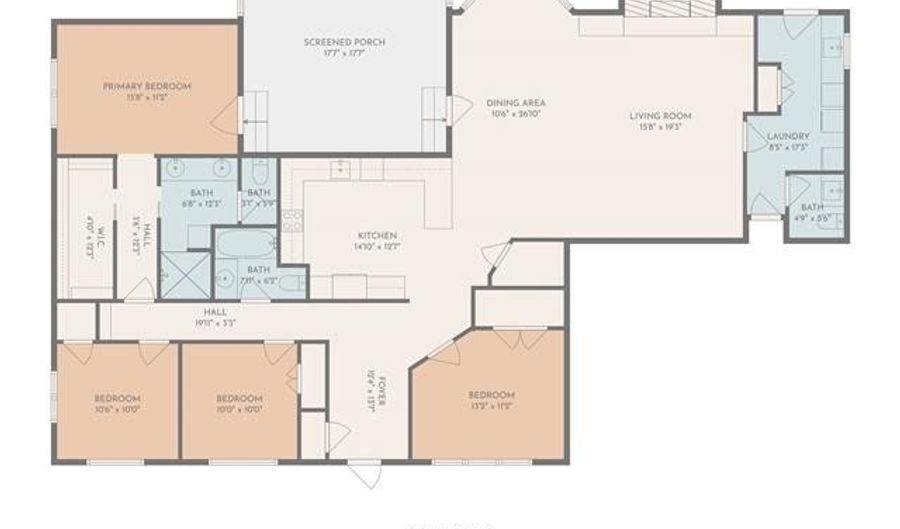 3465 N 205 Rd, Beggs, OK 74421 - 4 Beds, 3 Bath