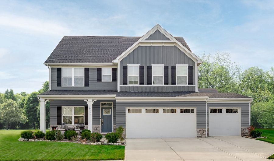 3202 Sandmill Run Plan: Hudson w/ Finished Basement, Amherst, OH 44001 - 4 Beds, 3 Bath