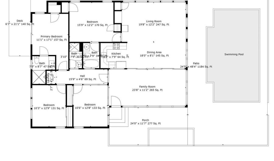 114 CHESAPEAKE St, Dewey Beach, DE 19971 - 4 Beds, 3 Bath