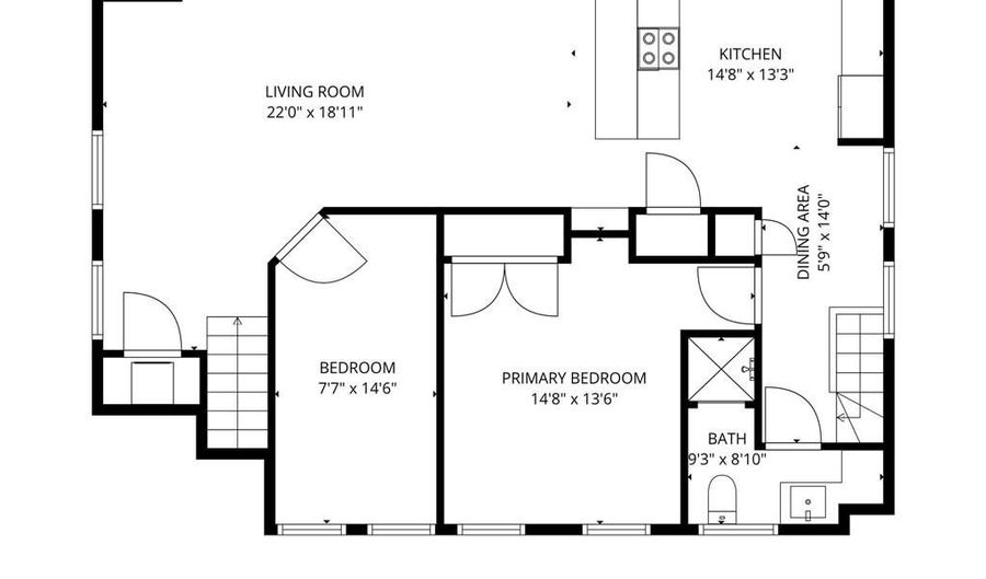 18 Barney St 3, Newport, RI 02840 - 2 Beds, 1 Bath
