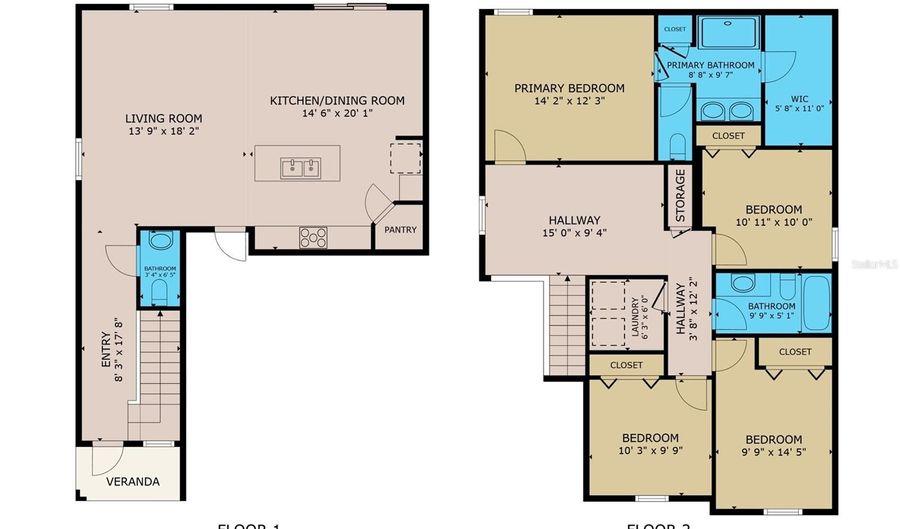 5213 DANDELION St, Apollo Beach, FL 33572 - 4 Beds, 3 Bath