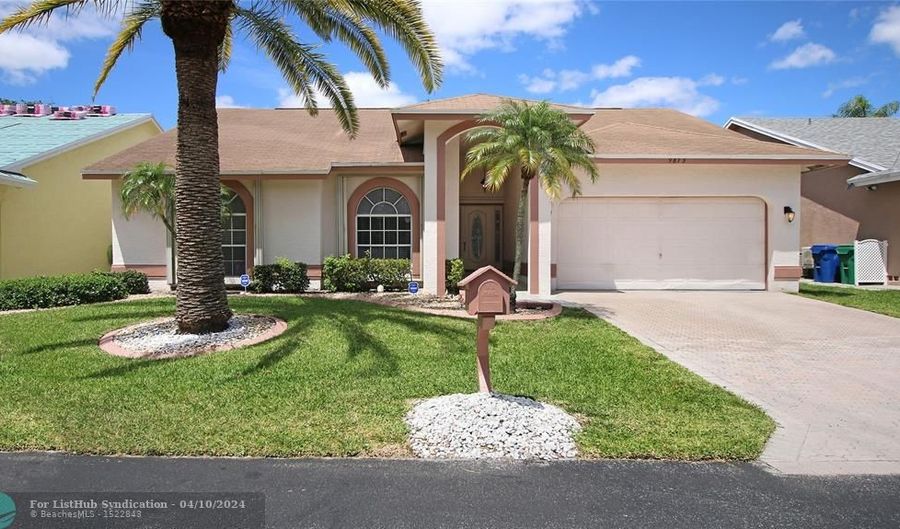 9873 NW 54th Pl, Coral Springs, FL 33076 - 4 Beds, 2 Bath