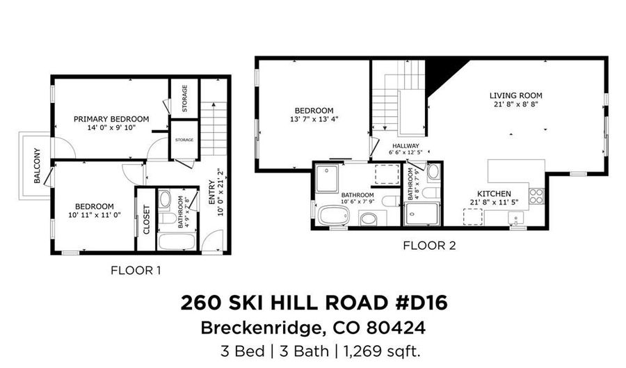 260 Ski Hill Rd 16, Breckenridge, CO 80424 - 3 Beds, 3 Bath