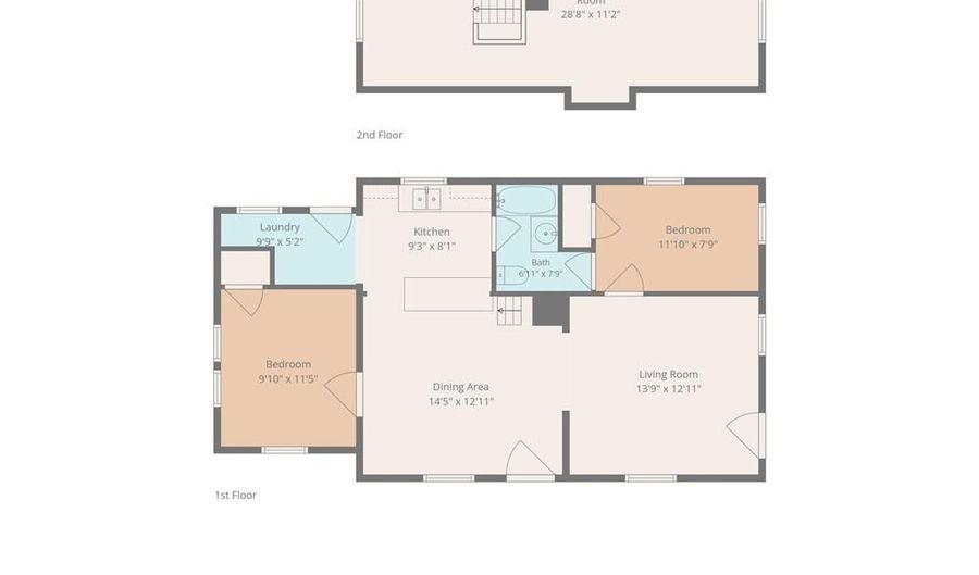 920 High St, Baldwin City, KS 66006 - 2 Beds, 1 Bath