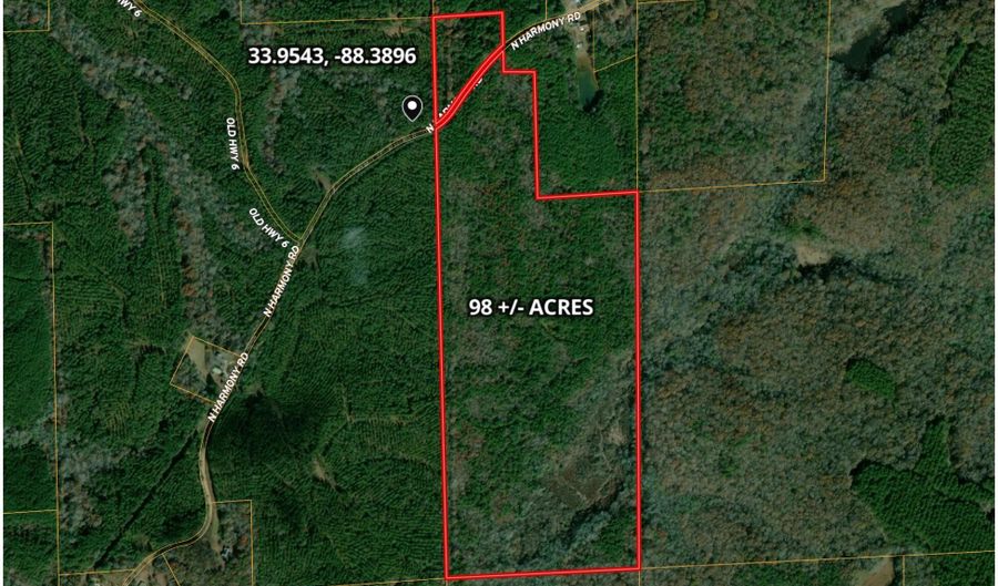 60150 N Harmony Rd, Amory, MS 38821 - 0 Beds, 0 Bath