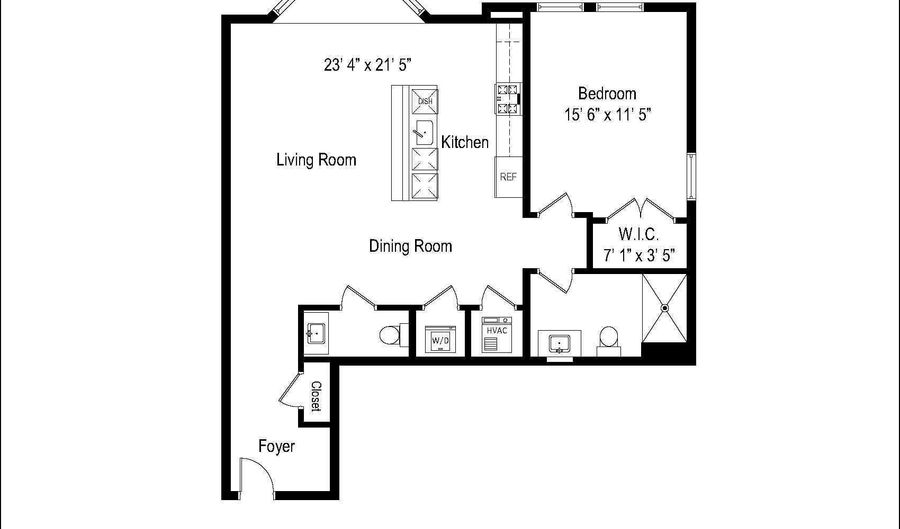 440 Heights Rd 202, Darien, CT 06820 - 1 Beds, 1 Bath
