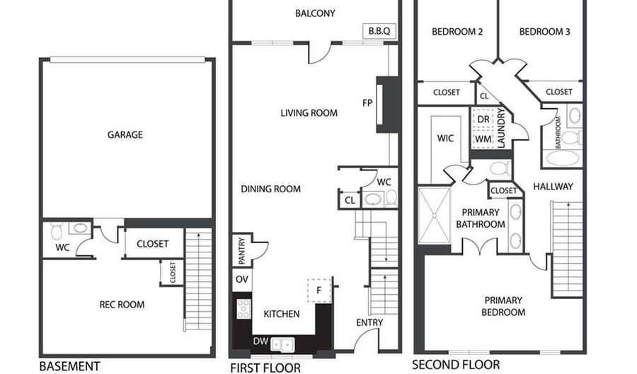 1986 Forte Ln, Alpharetta, GA 30009 - 3 Beds, 4 Bath