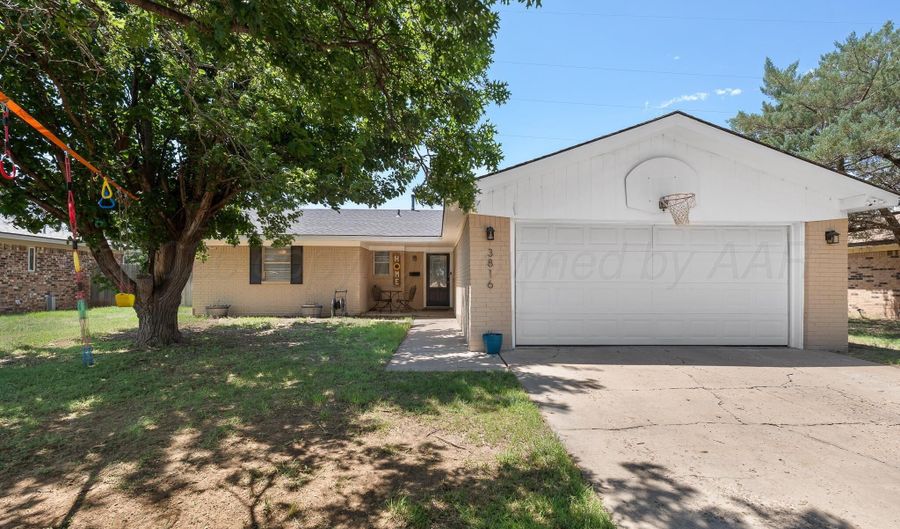 3816 HOLIDAY Dr, Amarillo, TX 79109 - 3 Beds, 2 Bath
