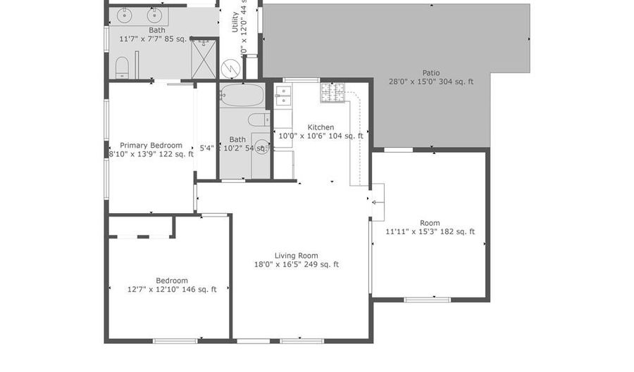 1005 W Brown St, Alpine, TX 79830 - 2 Beds, 2 Bath