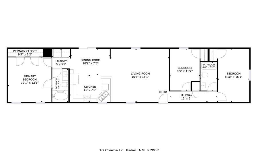 10 Chama Rd, Belen, NM 87002 - 3 Beds, 2 Bath