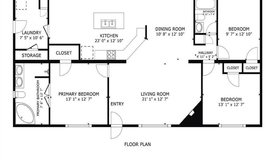 7 Giovanni Rose Ct, Coventry, RI 02816 - 2 Beds, 2 Bath