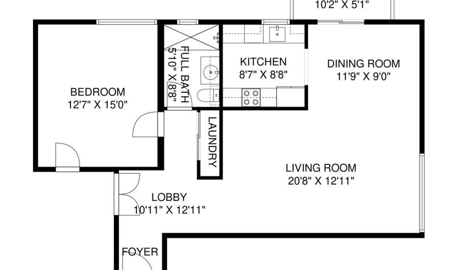 1000 River Rd 5J, Belmar, NJ 07719 - 1 Beds, 1 Bath