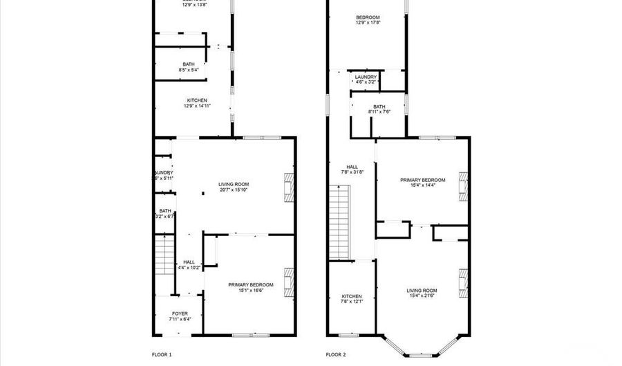 418 E Waldburg St A & B, Savannah, GA 31401 - 4 Beds, 3 Bath