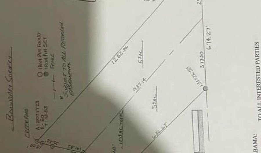 Creek Road, Ashland, AL 36251 - 0 Beds, 0 Bath