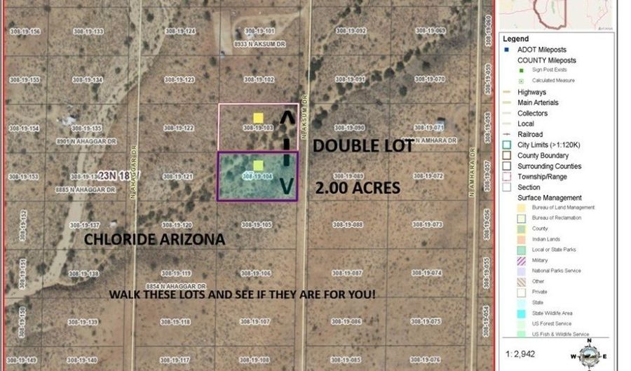 2 Lots Aksum Dr, Chloride, AZ 86431 - 0 Beds, 0 Bath