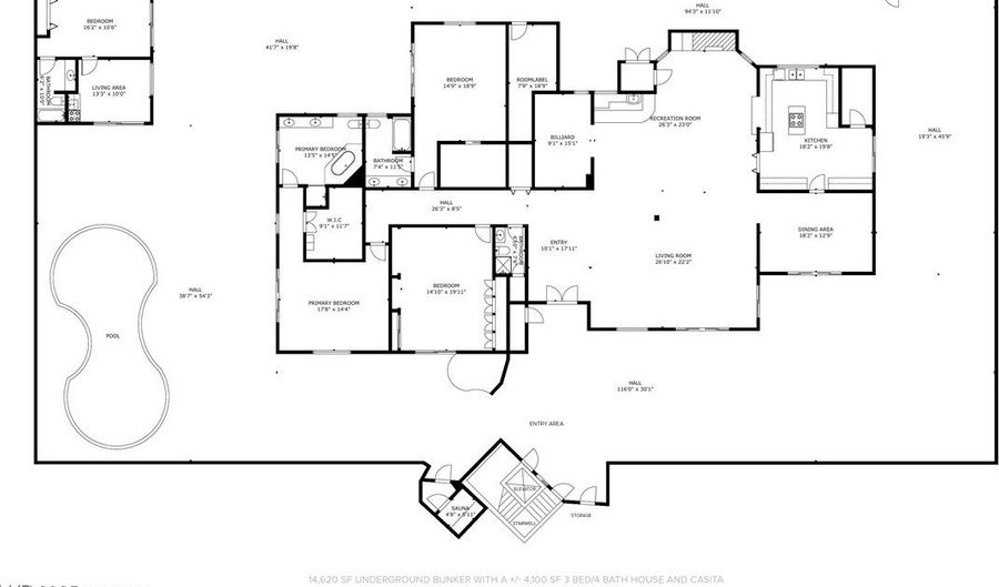 3970 Spencer St, Las Vegas, NV 89119 - 5 Beds, 6 Bath