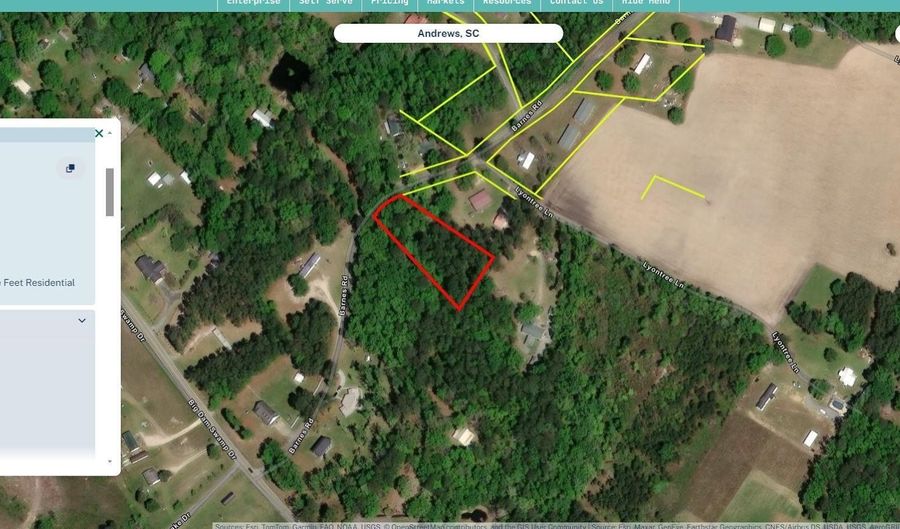 Barnes Rd, Andrews, SC 29510 - 0 Beds, 0 Bath