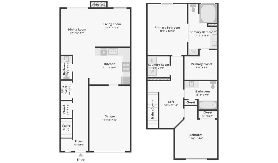 7045 Gavin Dr, Indianapolis, IN 46217 - 2 Beds, 3 Bath