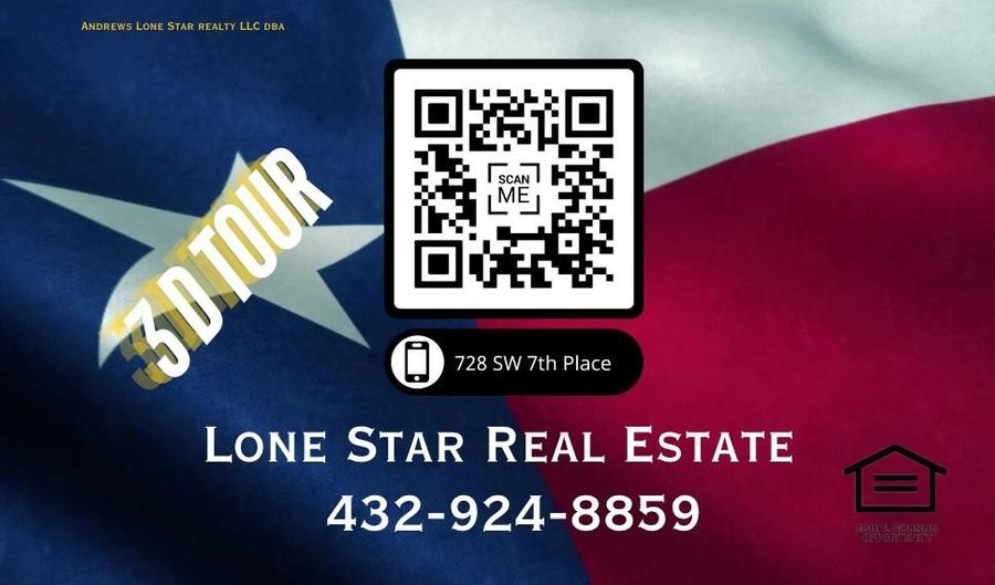 728 SW 7th Pl, Andrews, TX 79714 - 2 Beds, 2 Bath