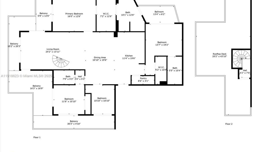 1150 101st St PH 702, Bay Harbor Islands, FL 33154 - 4 Beds, 3 Bath