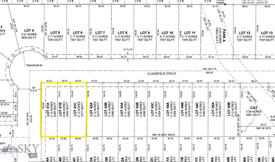 Cloudfield Lots 41A 41B 41C Circle, Bozeman, MT 59718 - 0 Beds, 0 Bath