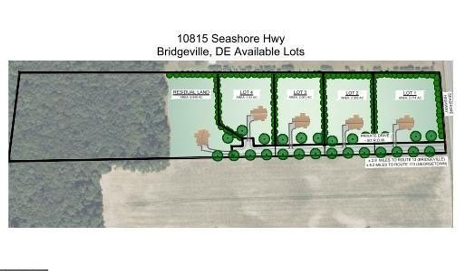 LOT 3 SEASHORE HIGHWAY, Bridgeville, DE 19933 - 0 Beds, 0 Bath
