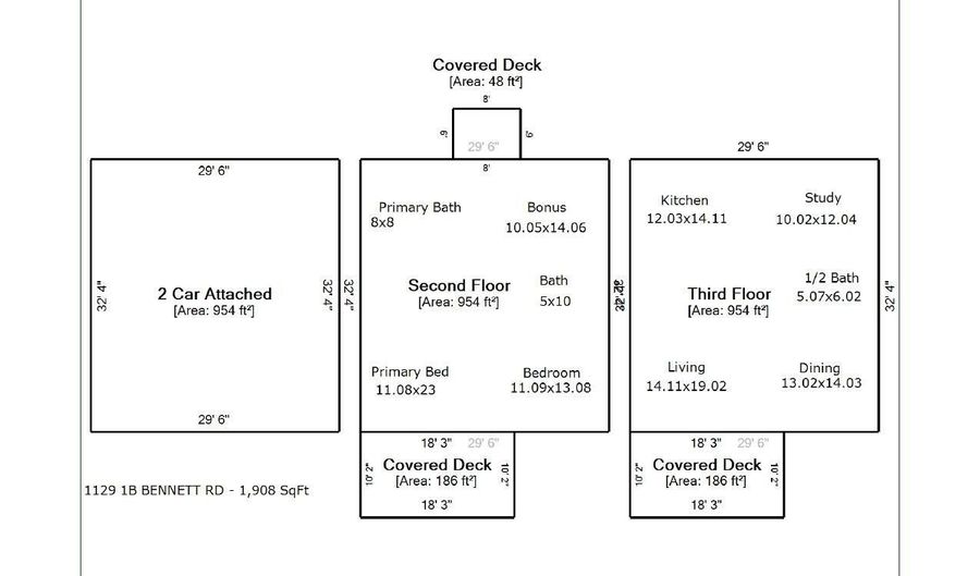 1129 Bennett Rd 1B, Minnesott Beach, NC 28510 - 2 Beds, 3 Bath
