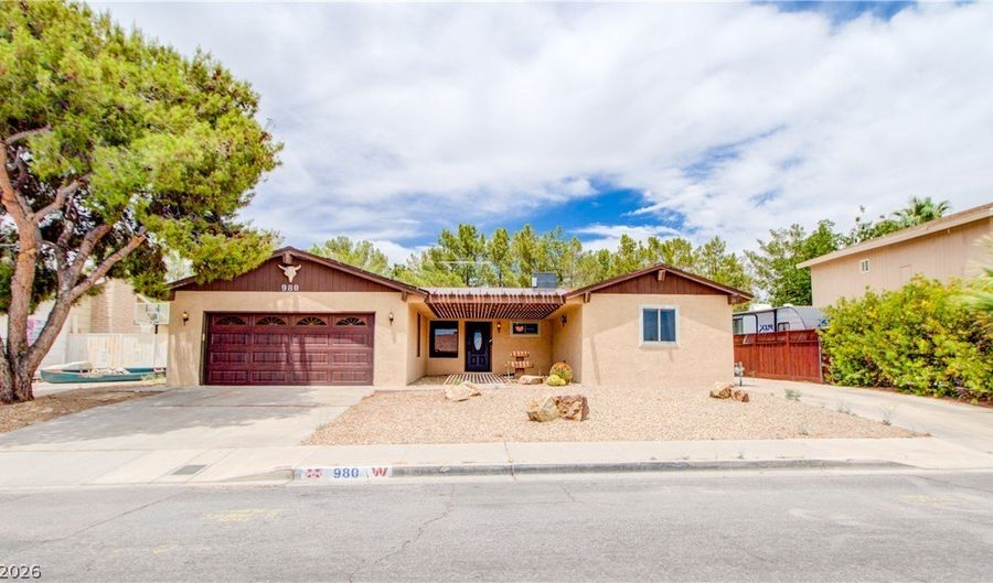 980 El Camino Way, Boulder City, NV 89005 - 4 Beds, 2 Bath