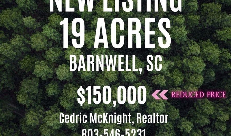 0 Lyndhurst Rd, Barnwell, SC 29812 - 0 Beds, 0 Bath