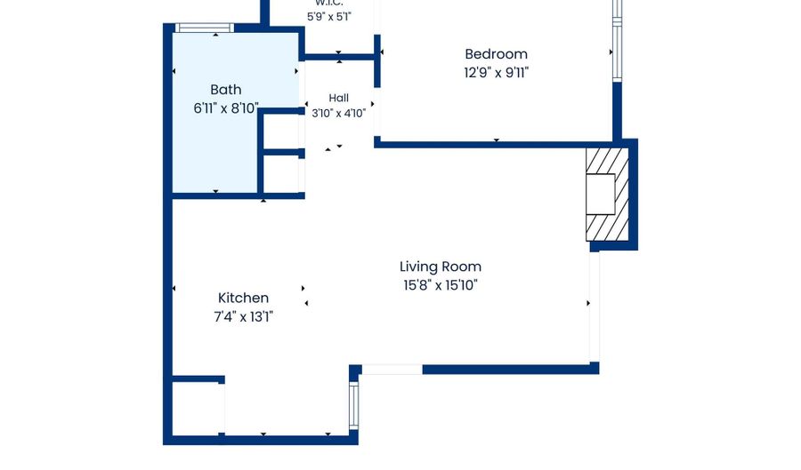 8647 BEEKMAN Pl D, Alexandria, VA 22309 - 1 Beds, 1 Bath