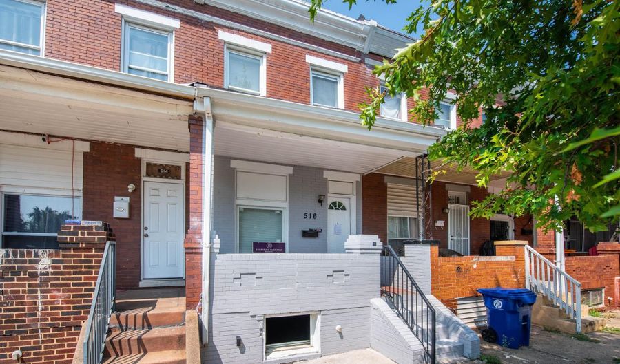 516 N POTOMAC St, Baltimore, MD 21205 - 3 Beds, 1 Bath