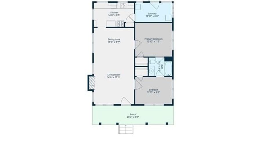 1340 S Johnstone Ave, Bartlesville, OK 74003 - 2 Beds, 1 Bath