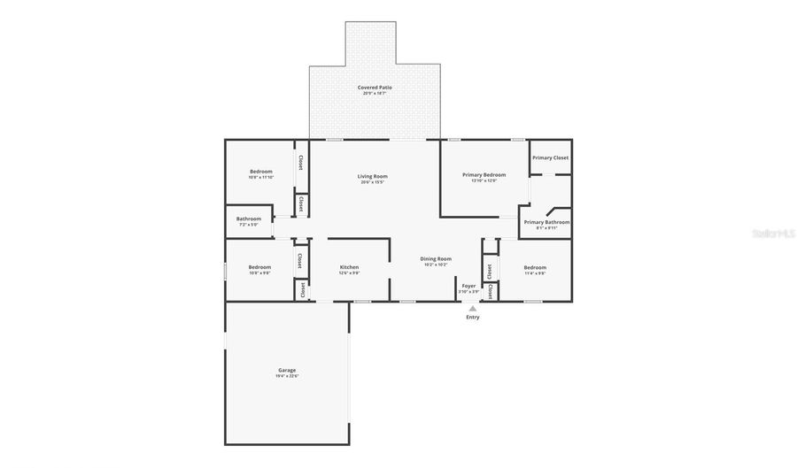 1335 YVONNE St, Apopka, FL 32712 - 4 Beds, 2 Bath