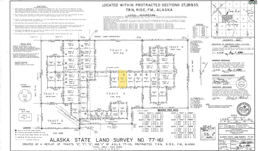 TRACK M BLOCK 1 NHN REMOTE, Central, AK 99730 - 0 Beds, 0 Bath