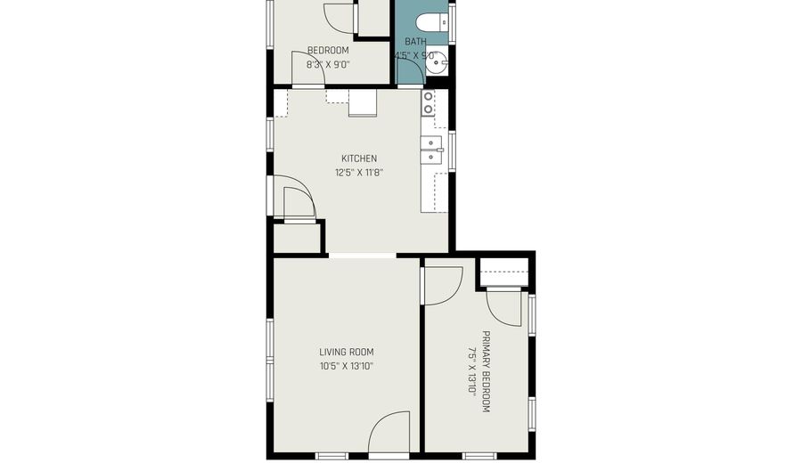 206 W North St, Albion, MI 49224 - 2 Beds, 1 Bath