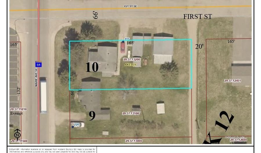 115 1st St SE, Akeley, MN 56433 - 2 Beds, 1 Bath