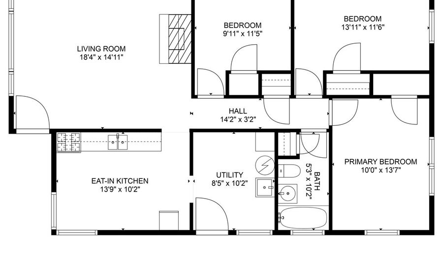 12237 S Avers Ave, Alsip, IL 60803 - 3 Beds, 1 Bath