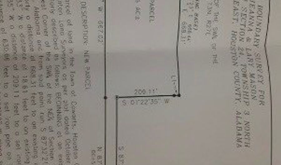 1001 Crawford Creek Rd, Ashford, AL 36321 - 0 Beds, 0 Bath