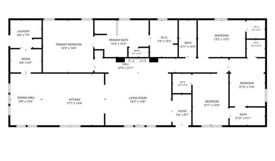 5172 S Sawmill Rd, Atoka, OK 74525 - 4 Beds, 3 Bath