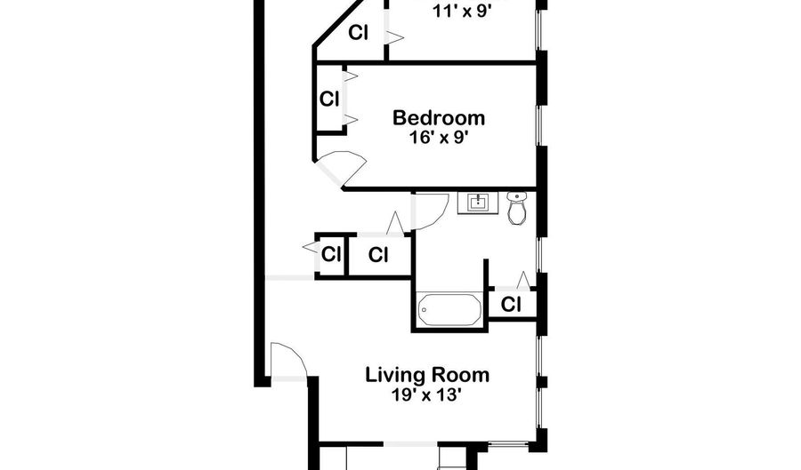 527 E Main St 2nd floor Right, Bridgeport, CT 06608 - 3 Beds, 1 Bath