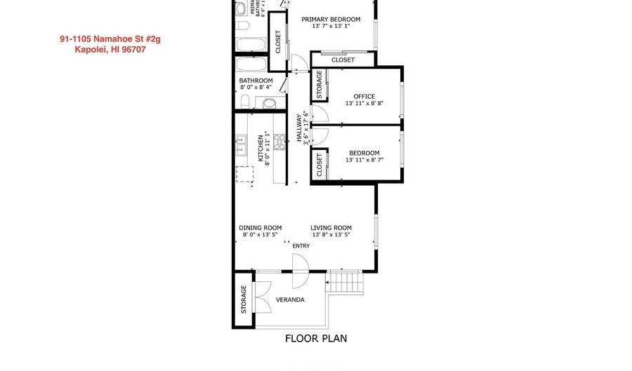 91-1105 Namahoe St 2G, Kapolei, HI 96707 - 3 Beds, 2 Bath