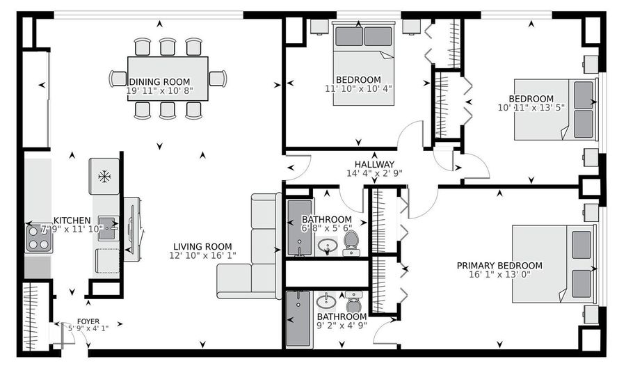 4600 CONNECTICUT Ave NW #223, Washington, DC 20008 - 3 Beds, 2 Bath