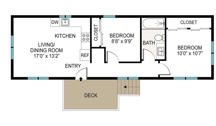 4610 SPRUCE St, Bay City, OR 97107 - 2 Beds, 1 Bath