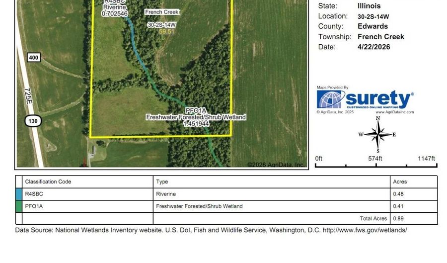 County Road 450 N, Albion, IL 62806 - 0 Beds, 0 Bath