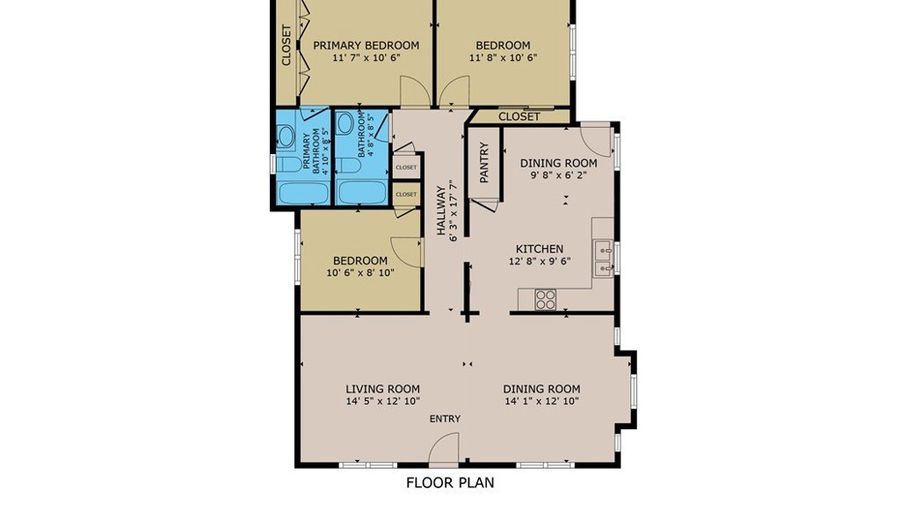 604 N Zeyn, Anaheim, CA 92805 - 3 Beds, 2 Bath