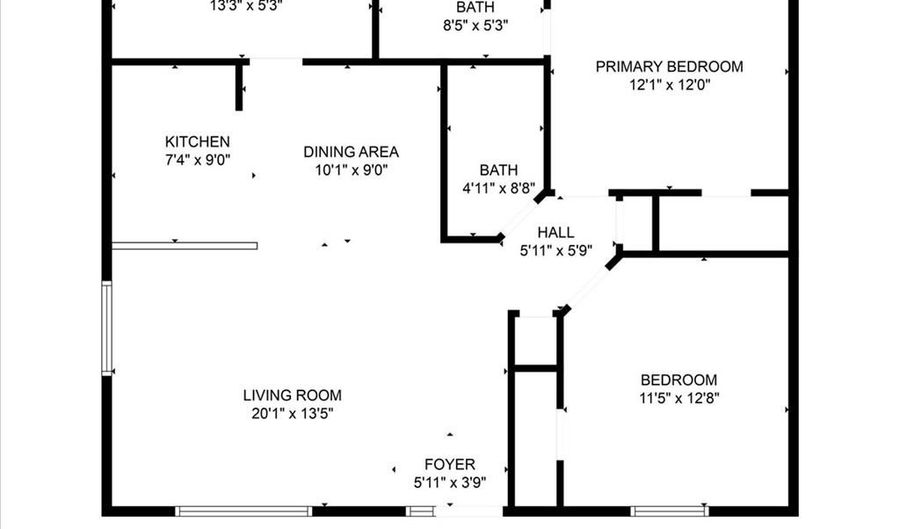 6489 11th Ave, Bell, FL 32619 - 2 Beds, 2 Bath