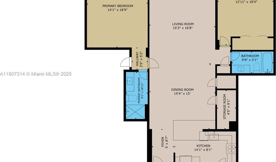 9111 E BAY HARBOR Dr PHB, Bay Harbor Islands, FL 33154 - 2 Beds, 2 Bath