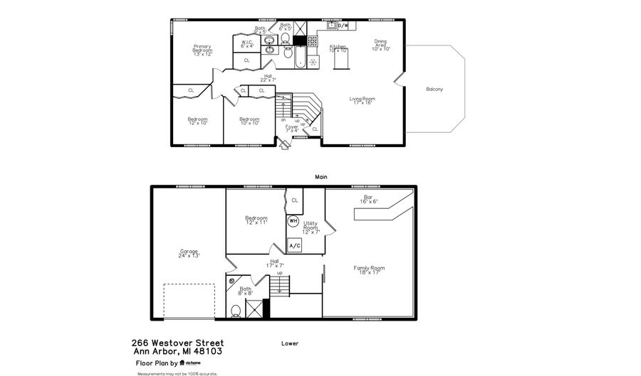 266 Westover Ave, Ann Arbor, MI 48103 - 4 Beds, 3 Bath